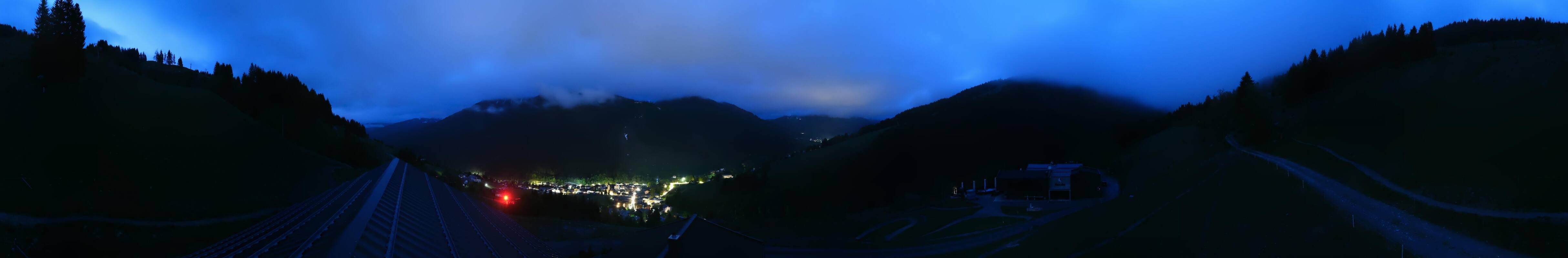 Archiv Foto Webcam Saalbach - Blick von der Maisalm