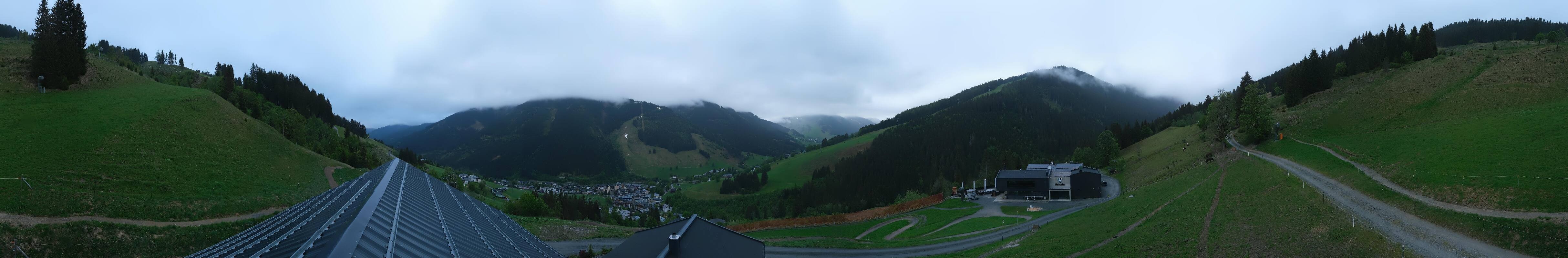 Archiv Foto Webcam Saalbach - Blick von der Maisalm