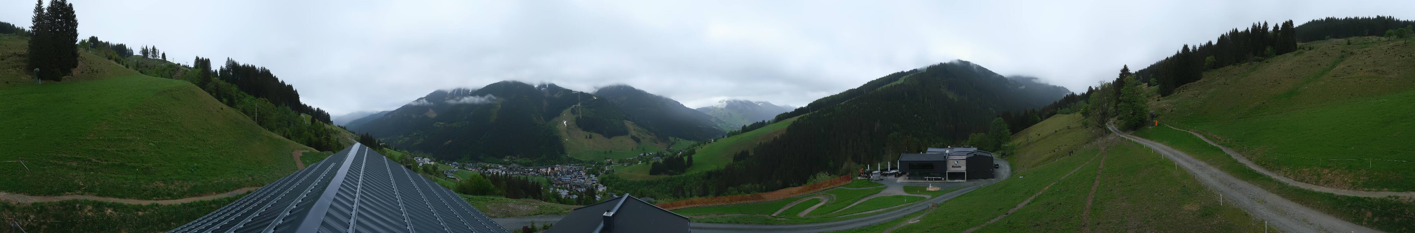 Archiv Foto Webcam Saalbach - Blick von der Maisalm