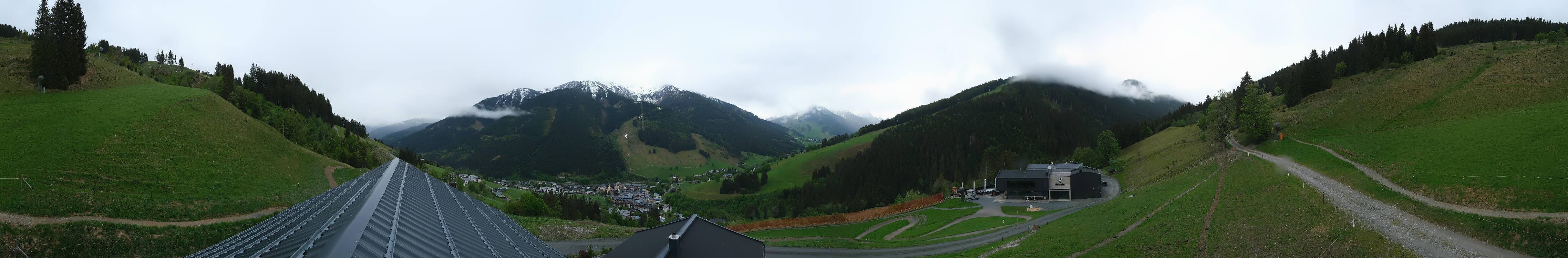 Archiv Foto Webcam Saalbach - Blick von der Maisalm