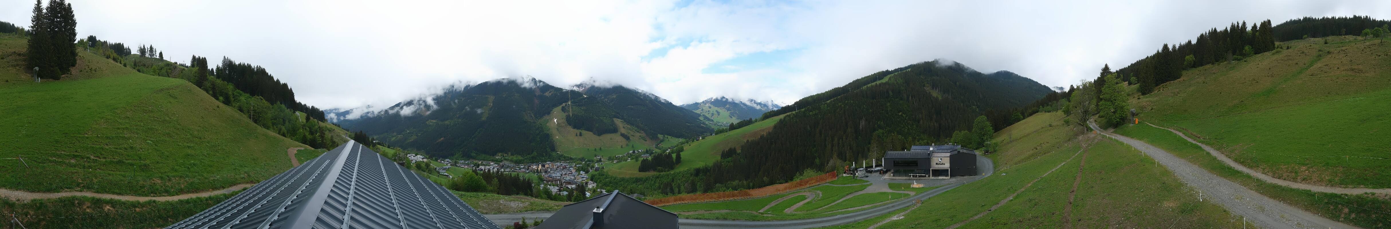 Archiv Foto Webcam Saalbach - Blick von der Maisalm