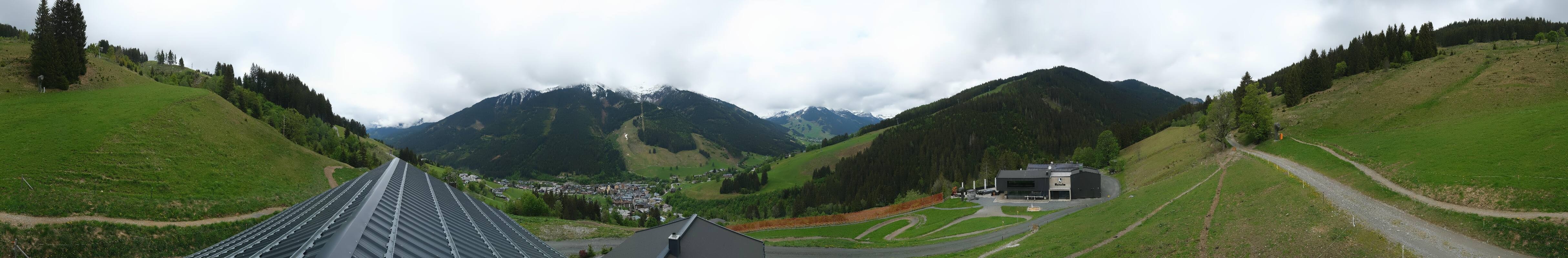 Archiv Foto Webcam Saalbach - Blick von der Maisalm