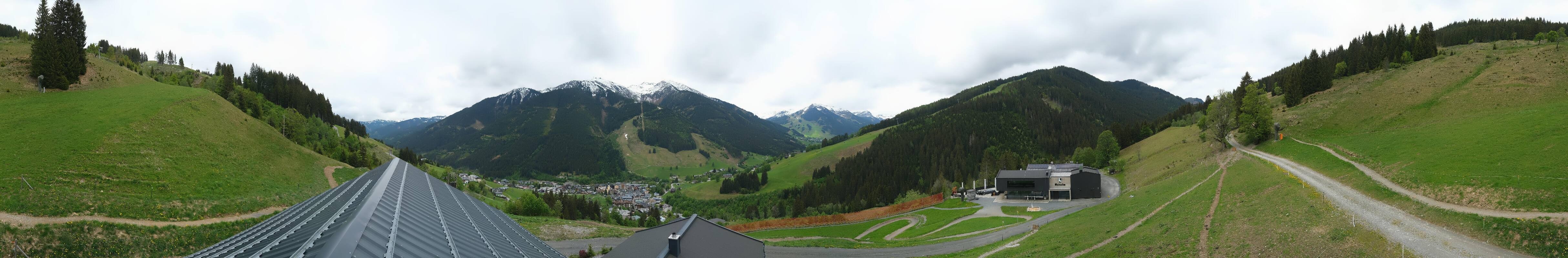 Archiv Foto Webcam Saalbach - Blick von der Maisalm