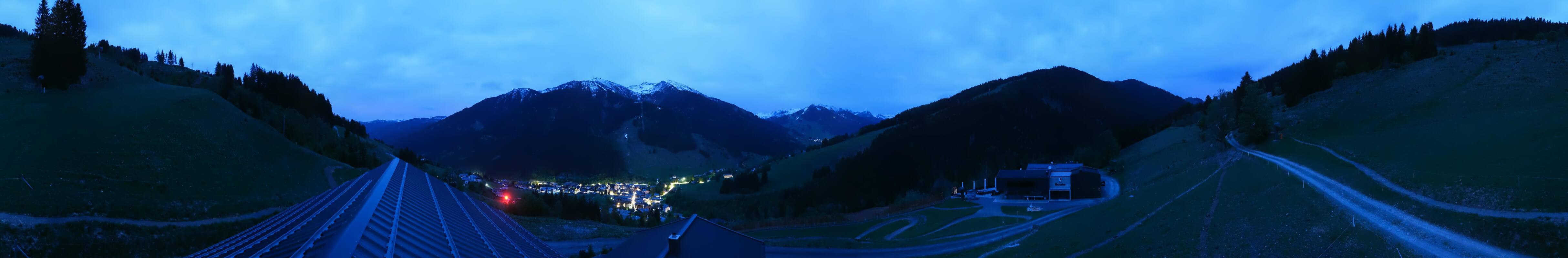 Archiv Foto Webcam Saalbach - Blick von der Maisalm