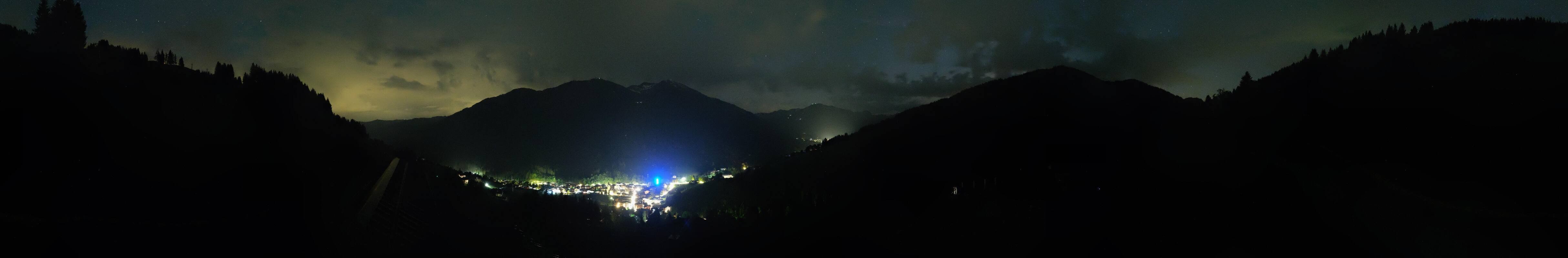 Archived image Webcam Saalbach - View from the Maisalm
