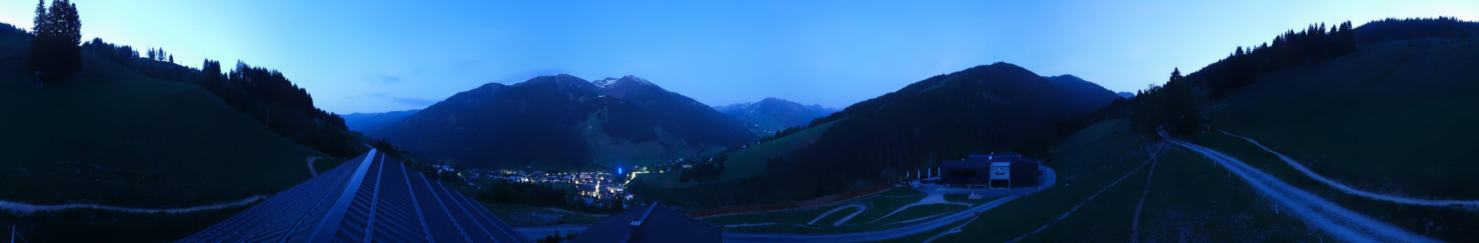Archiv Foto Webcam Saalbach - Blick von der Maisalm