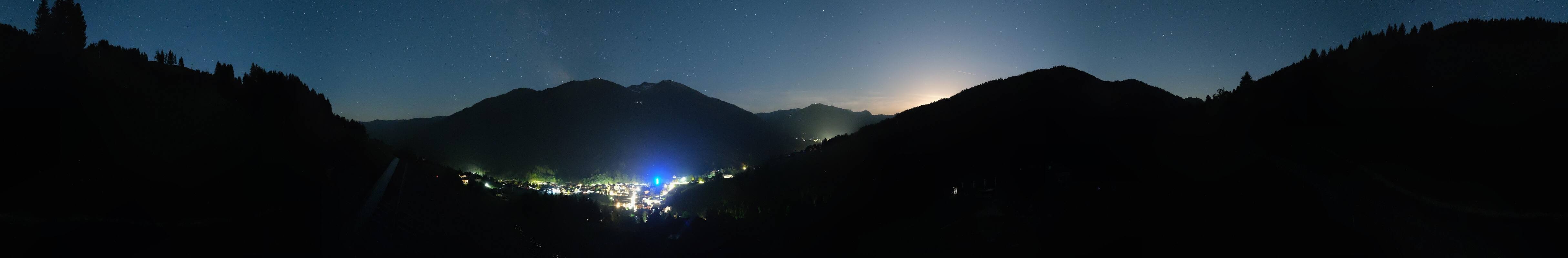 Archived image Webcam Saalbach - View from the Maisalm