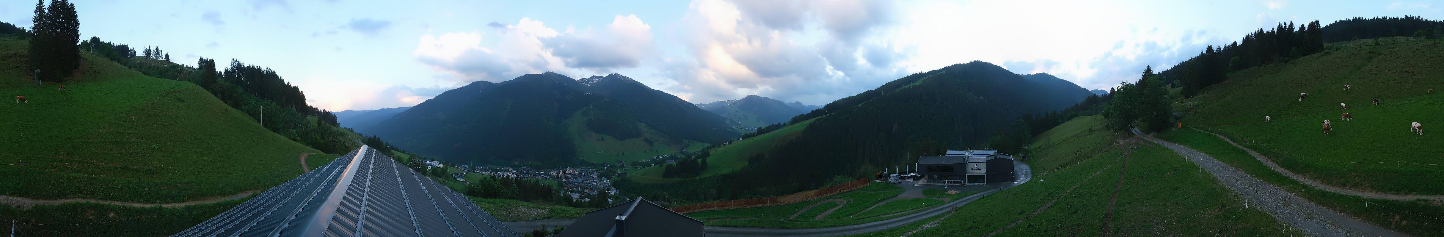Archiv Foto Webcam Saalbach - Blick von der Maisalm