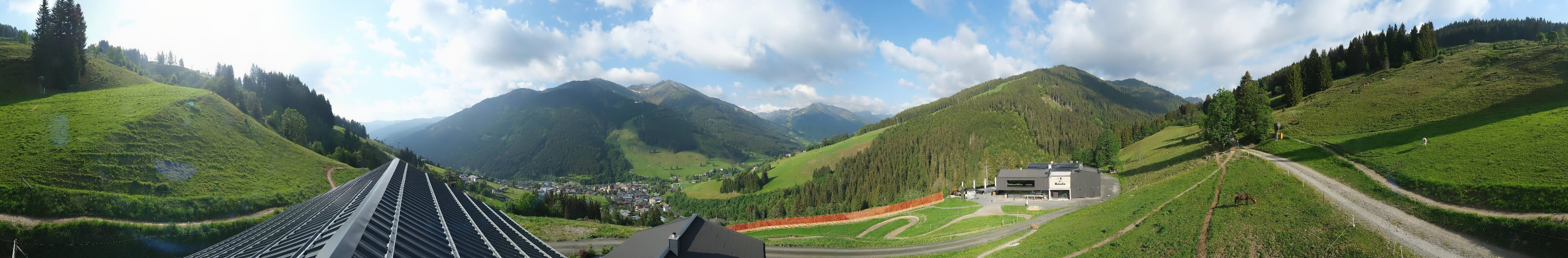 Archiv Foto Webcam Saalbach - Blick von der Maisalm