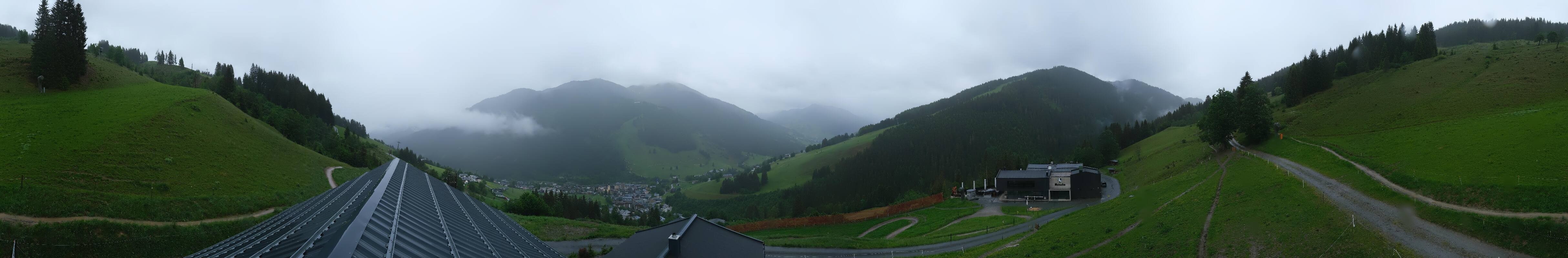 Archiv Foto Webcam Saalbach - Blick von der Maisalm