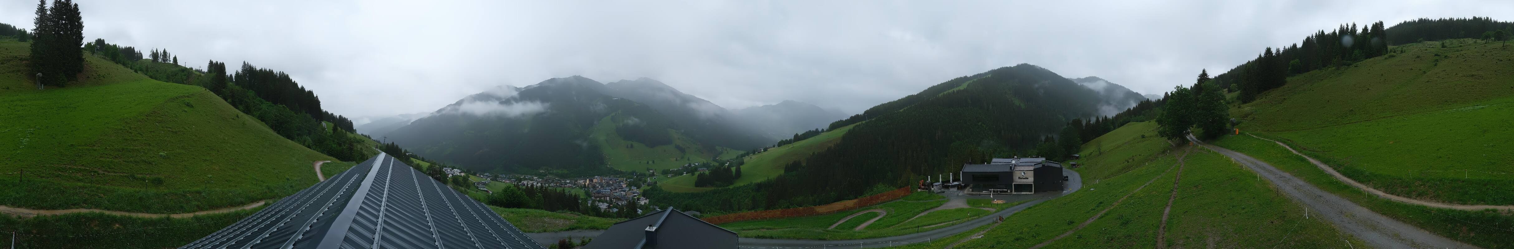 Archiv Foto Webcam Saalbach - Blick von der Maisalm