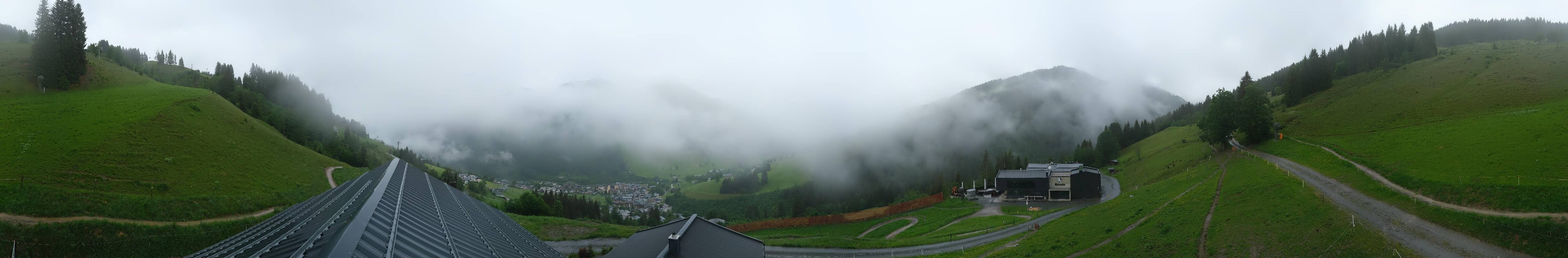 Archiv Foto Webcam Saalbach - Blick von der Maisalm