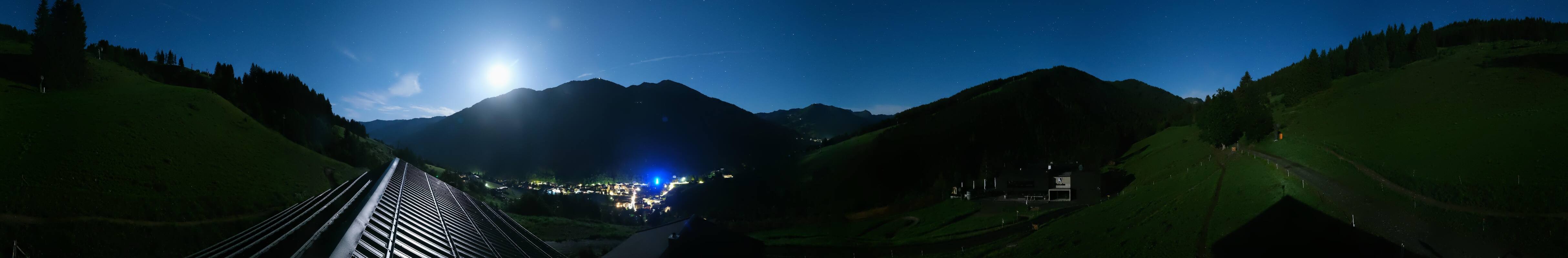 Archiv Foto Webcam Saalbach - Blick von der Maisalm