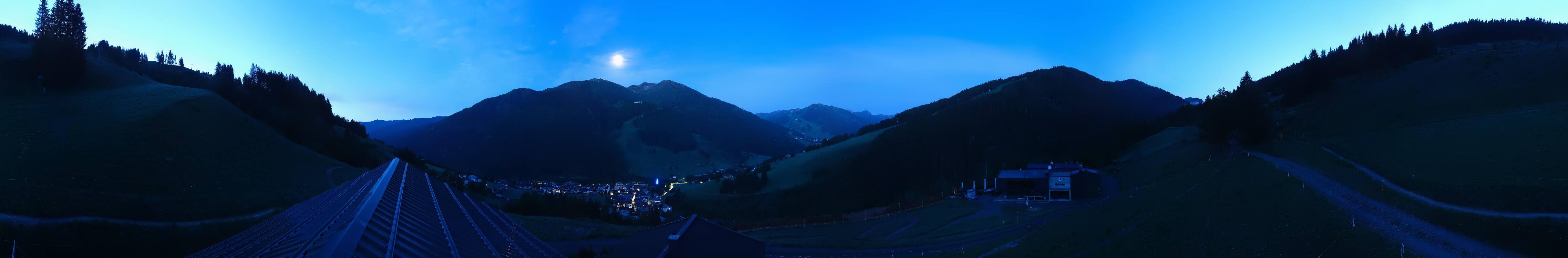 Archiv Foto Webcam Saalbach - Blick von der Maisalm