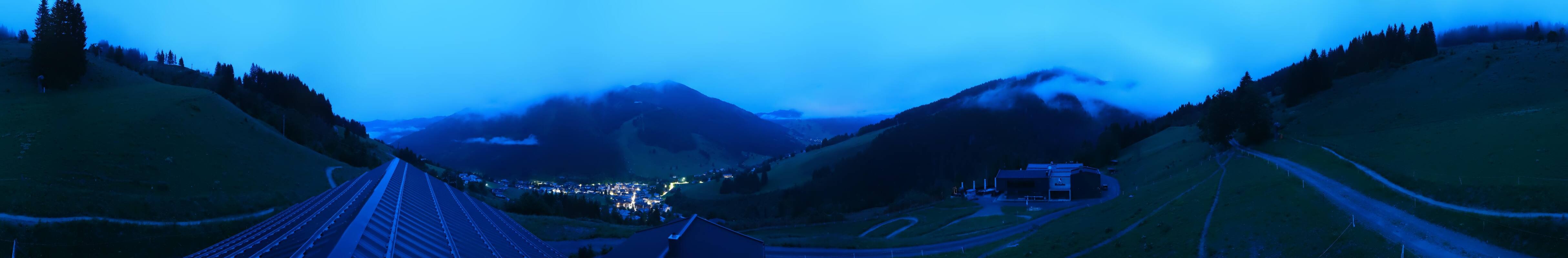 Archiv Foto Webcam Saalbach - Blick von der Maisalm