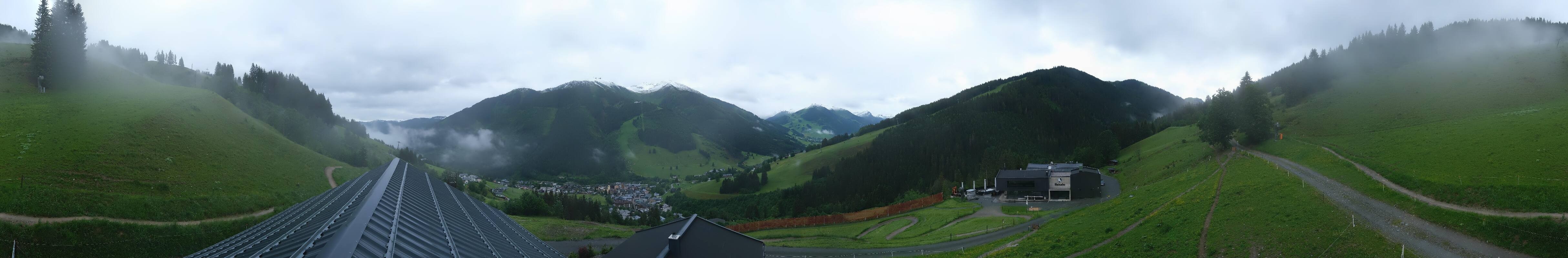 Archiv Foto Webcam Saalbach - Blick von der Maisalm