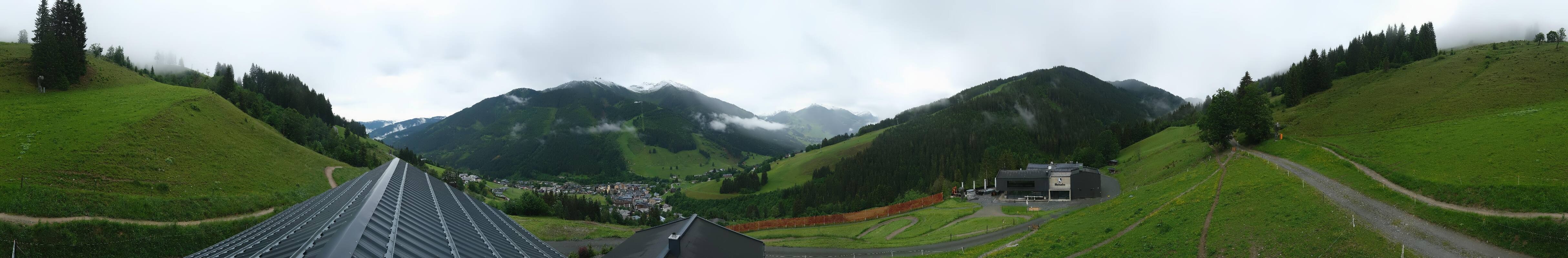 Archiv Foto Webcam Saalbach - Blick von der Maisalm