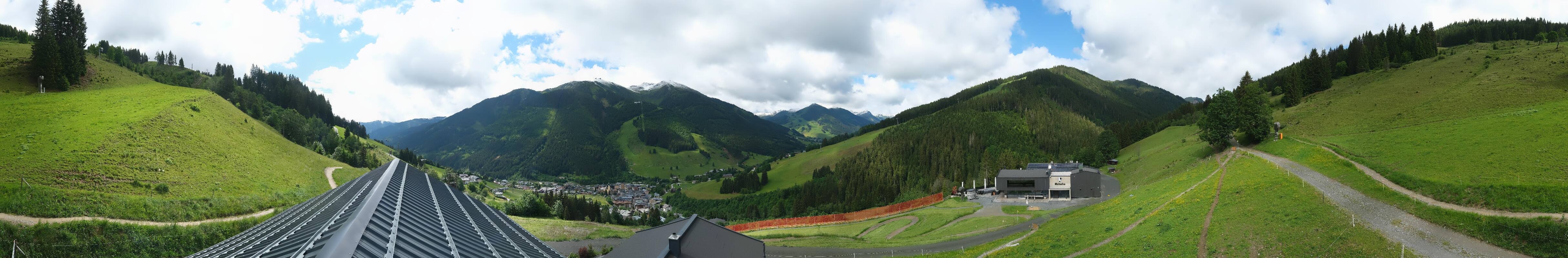 Archiv Foto Webcam Saalbach - Blick von der Maisalm