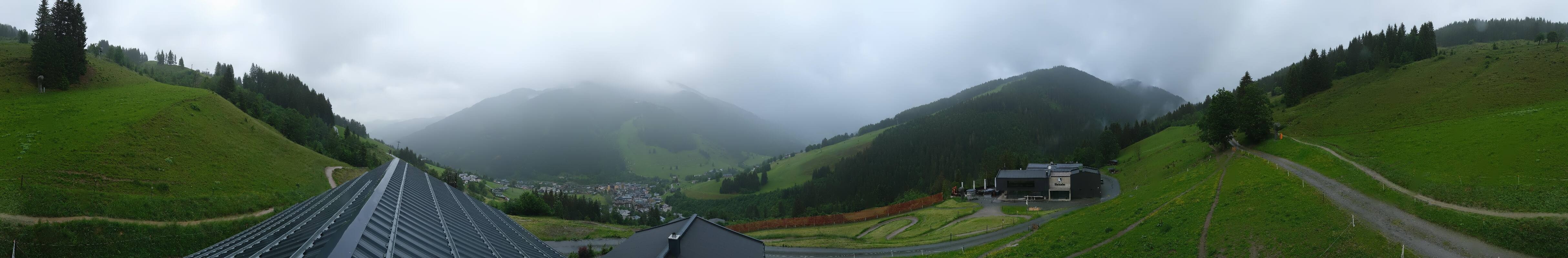 Archiv Foto Webcam Saalbach - Blick von der Maisalm