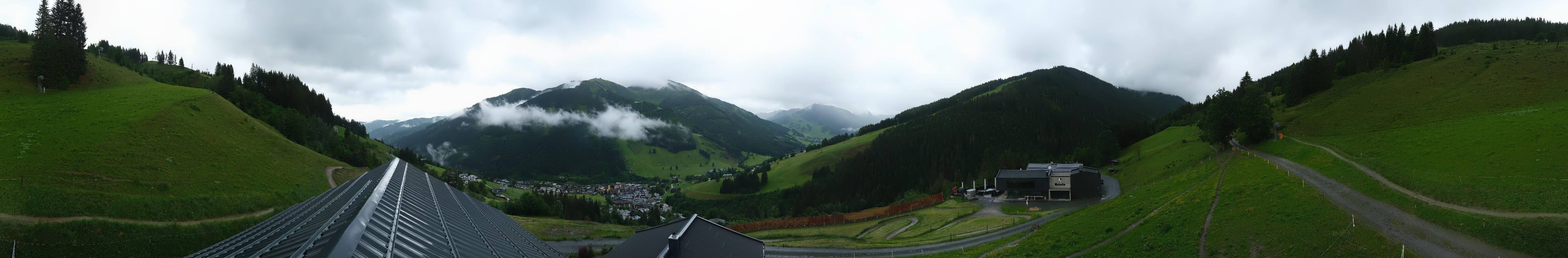 Archiv Foto Webcam Saalbach - Blick von der Maisalm