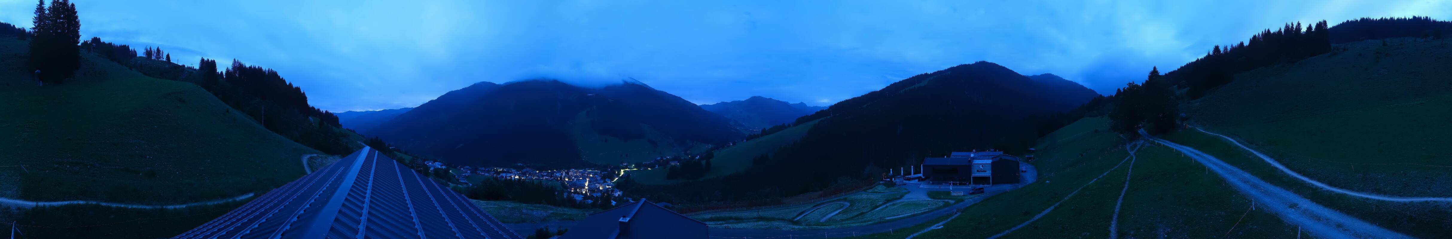 Archiv Foto Webcam Saalbach - Blick von der Maisalm