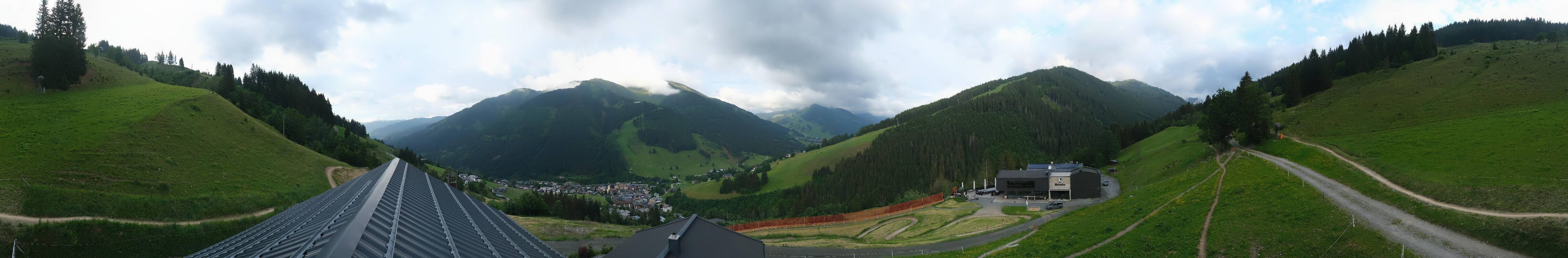 Archiv Foto Webcam Saalbach - Blick von der Maisalm