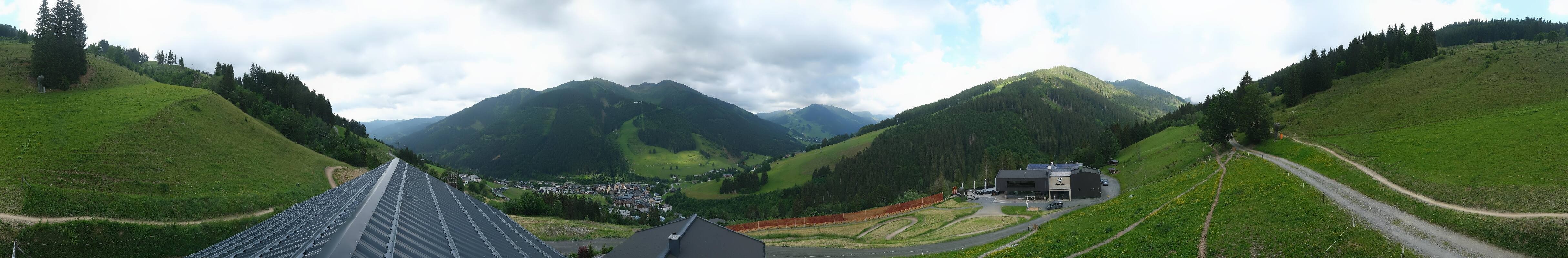 Archiv Foto Webcam Saalbach - Blick von der Maisalm