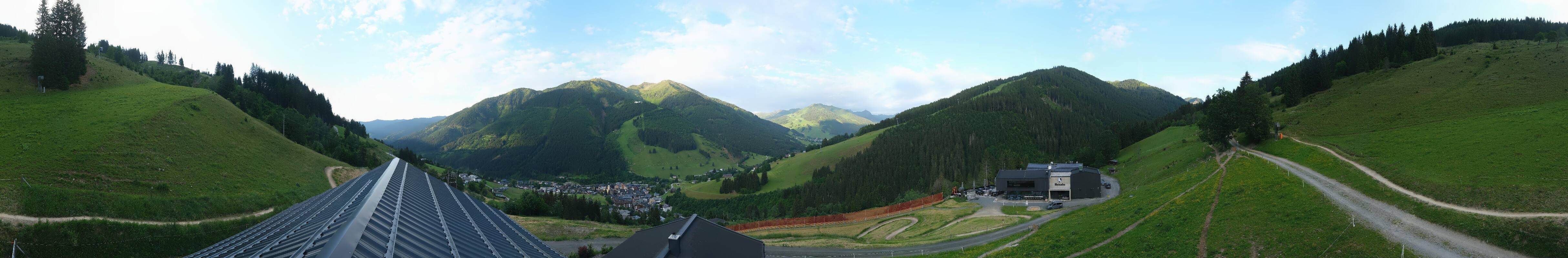 Archiv Foto Webcam Saalbach - Blick von der Maisalm