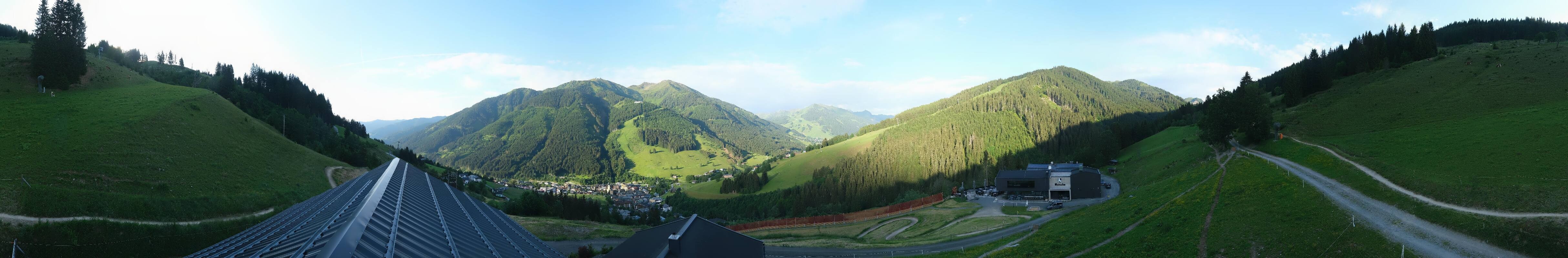 Archiv Foto Webcam Saalbach - Blick von der Maisalm