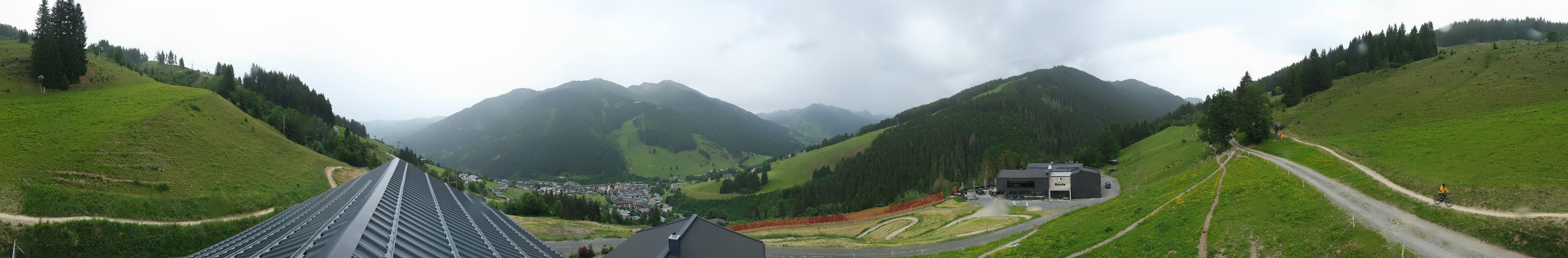 Archiv Foto Webcam Saalbach - Blick von der Maisalm