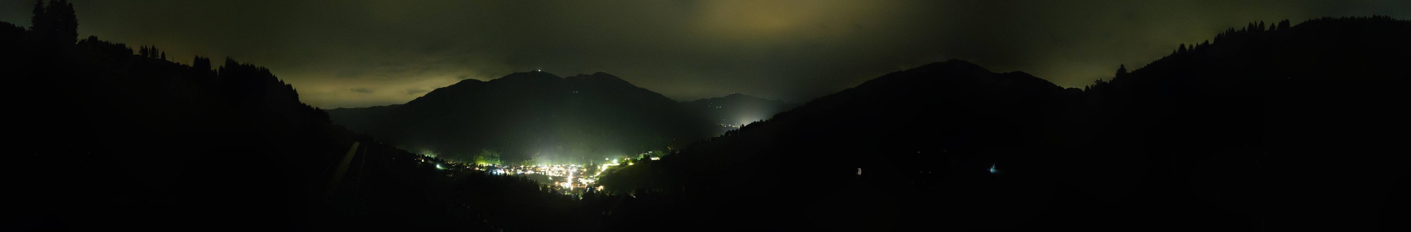 Archived image Webcam Saalbach - View from the Maisalm