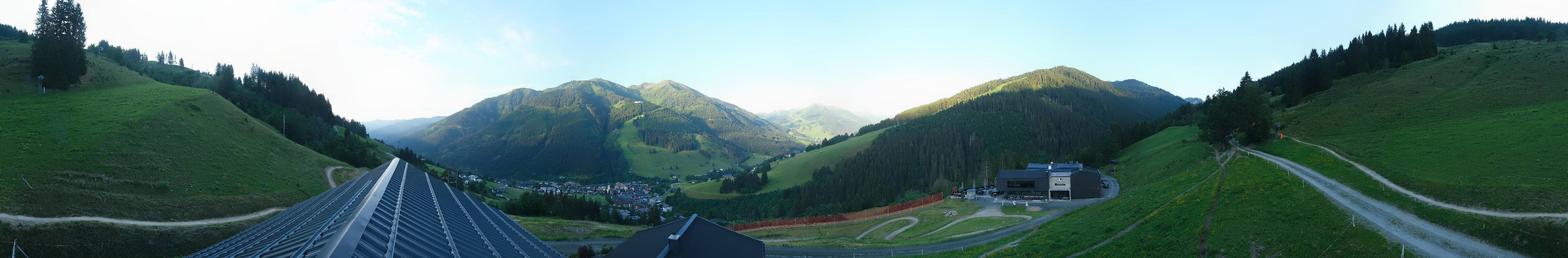 Archiv Foto Webcam Saalbach - Blick von der Maisalm