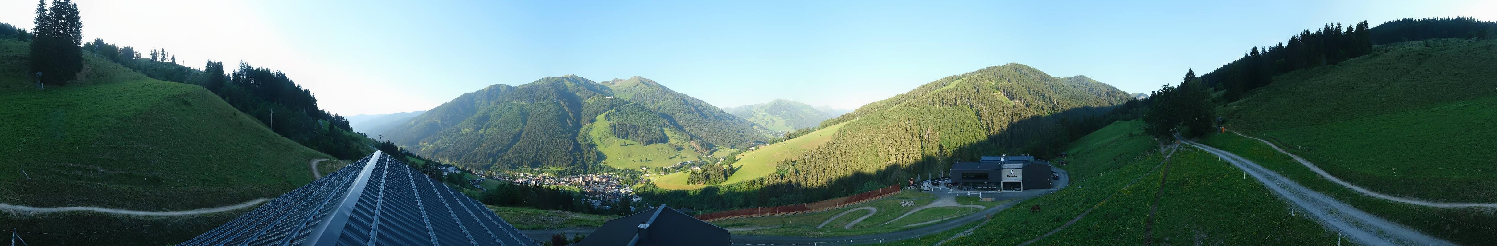 Archiv Foto Webcam Saalbach - Blick von der Maisalm
