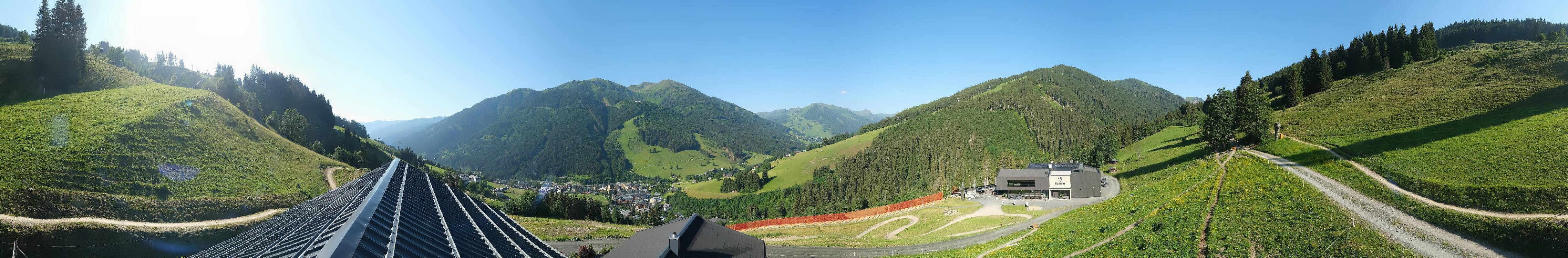 Archiv Foto Webcam Saalbach - Blick von der Maisalm