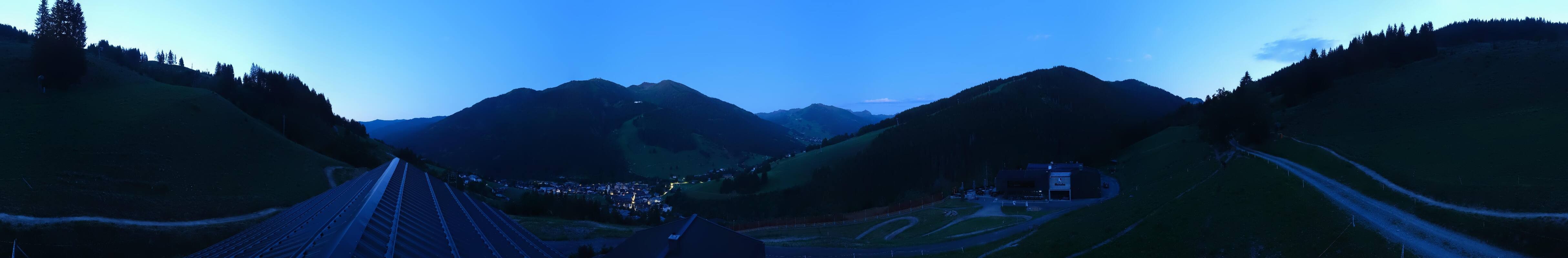 Archiv Foto Webcam Saalbach - Blick von der Maisalm
