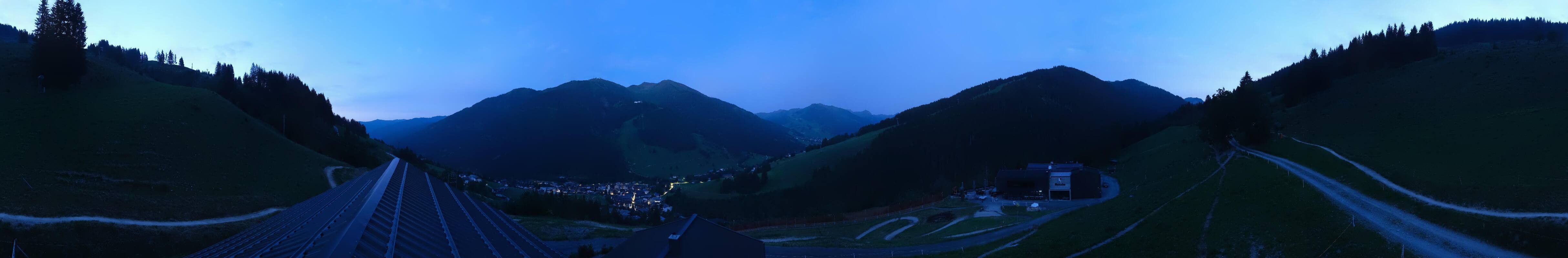Archiv Foto Webcam Saalbach - Blick von der Maisalm