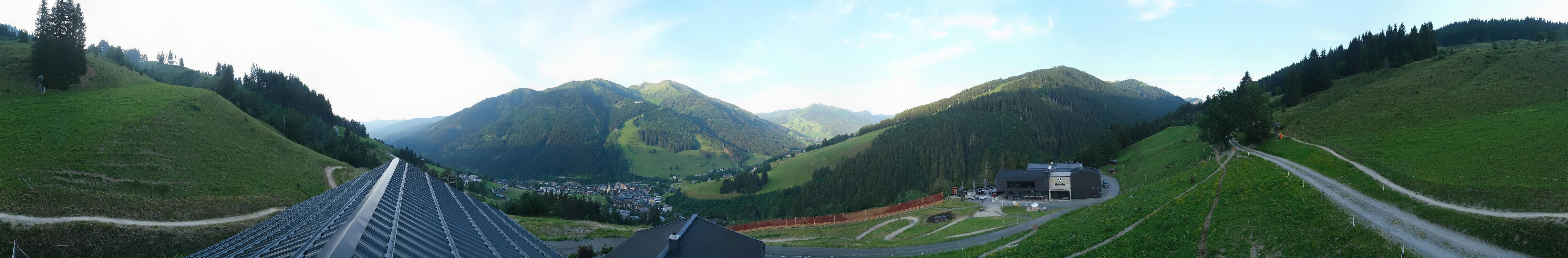 Archiv Foto Webcam Saalbach - Blick von der Maisalm