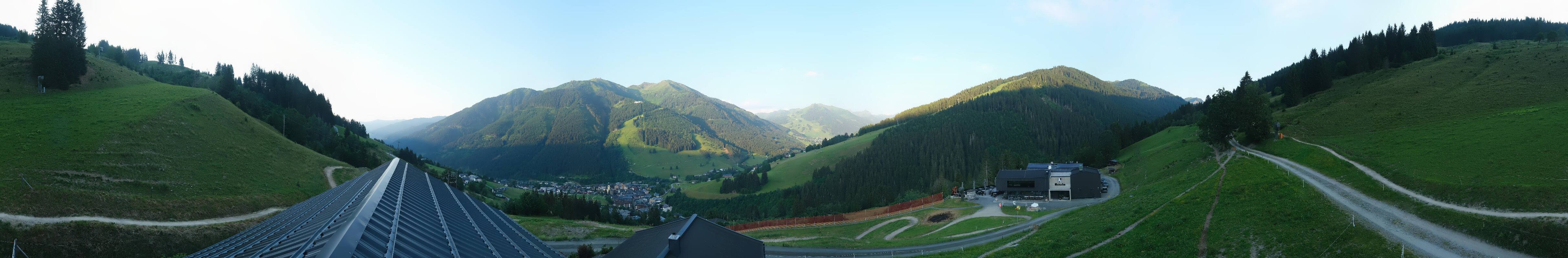 Archiv Foto Webcam Saalbach - Blick von der Maisalm