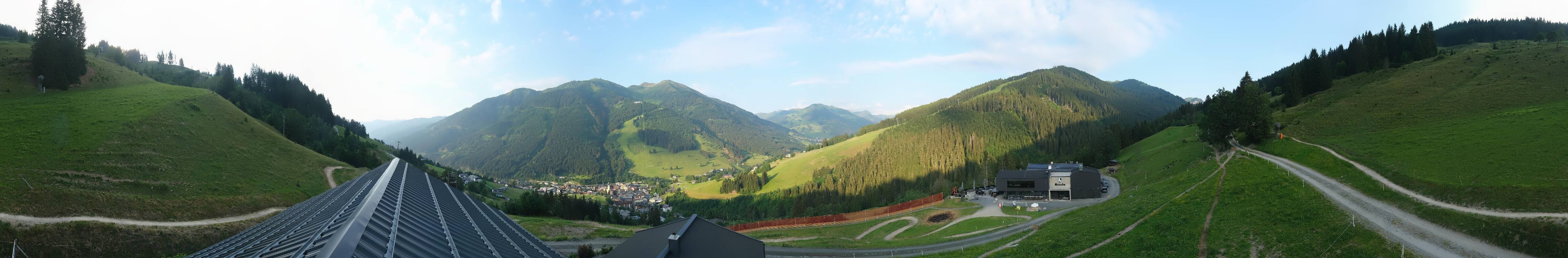 Archiv Foto Webcam Saalbach - Blick von der Maisalm