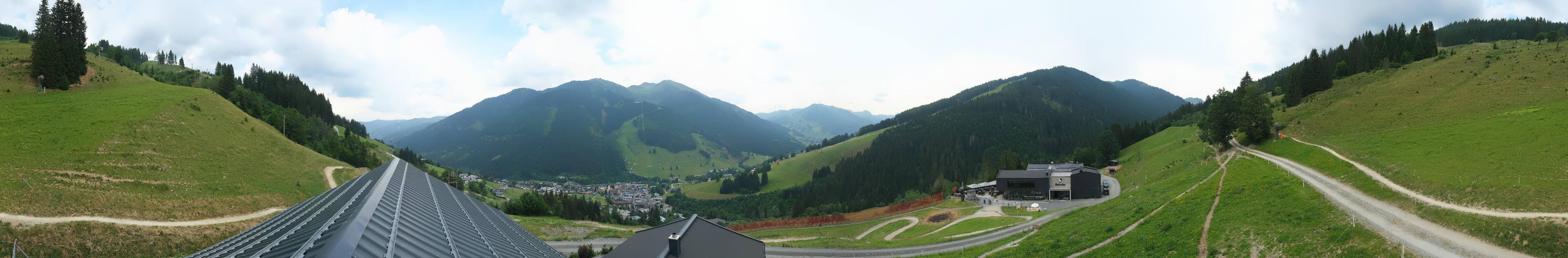 Archiv Foto Webcam Saalbach - Blick von der Maisalm
