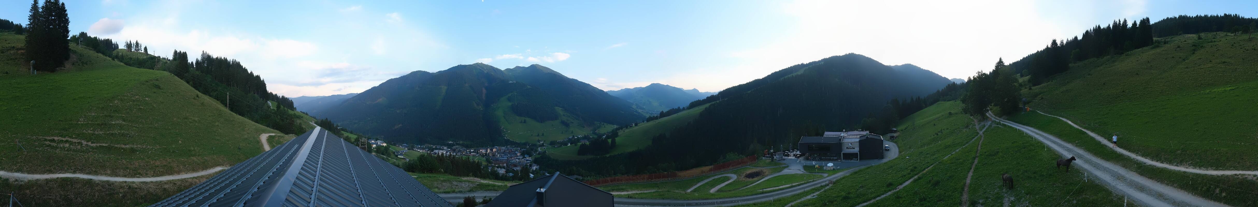 Archiv Foto Webcam Saalbach - Blick von der Maisalm
