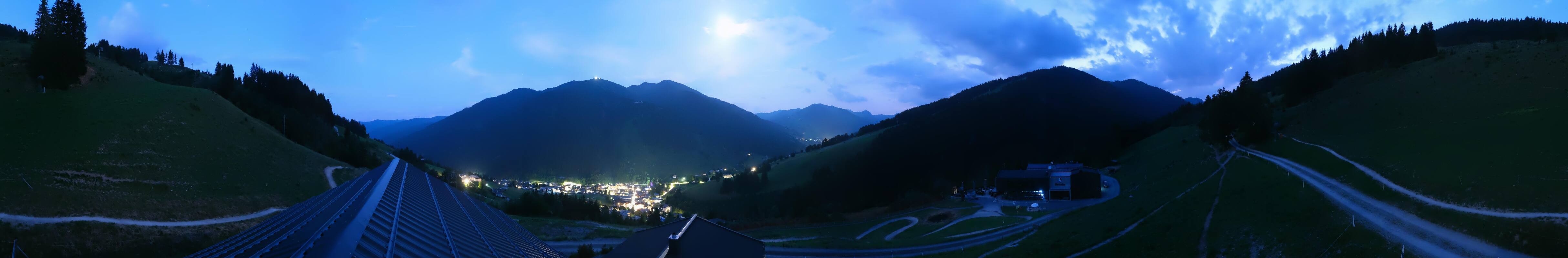 Archiv Foto Webcam Saalbach - Blick von der Maisalm