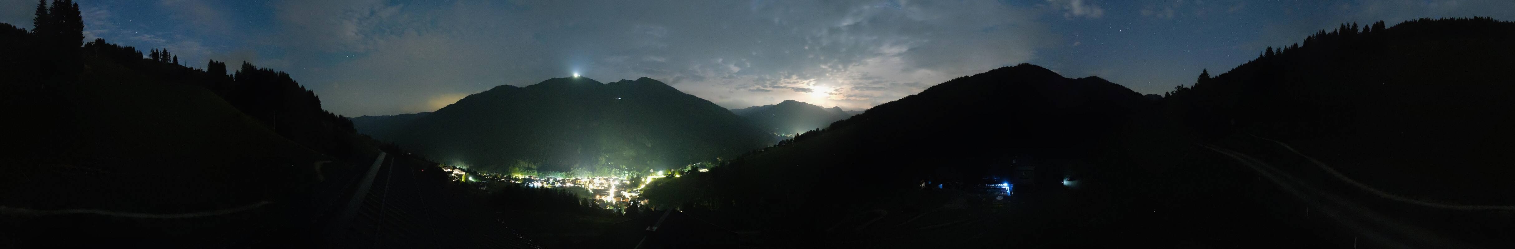 Archiv Foto Webcam Saalbach - Blick von der Maisalm