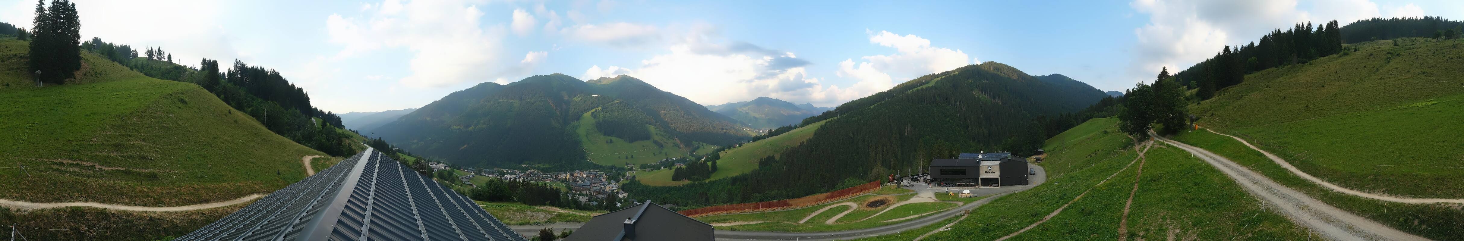 Archiv Foto Webcam Saalbach - Blick von der Maisalm