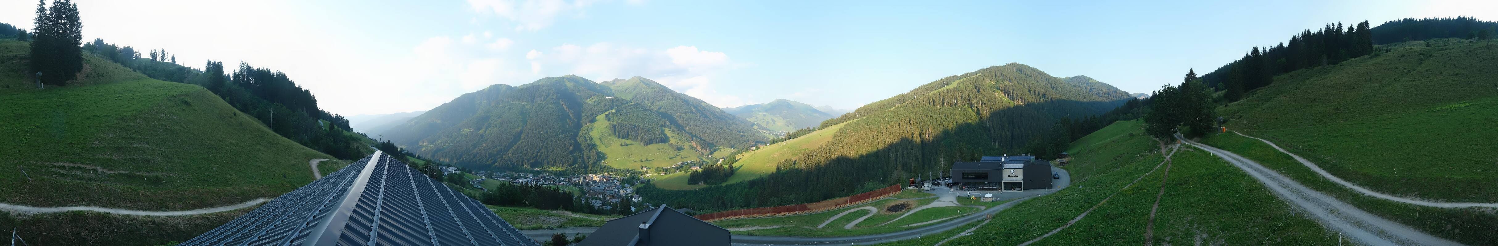 Archiv Foto Webcam Saalbach - Blick von der Maisalm