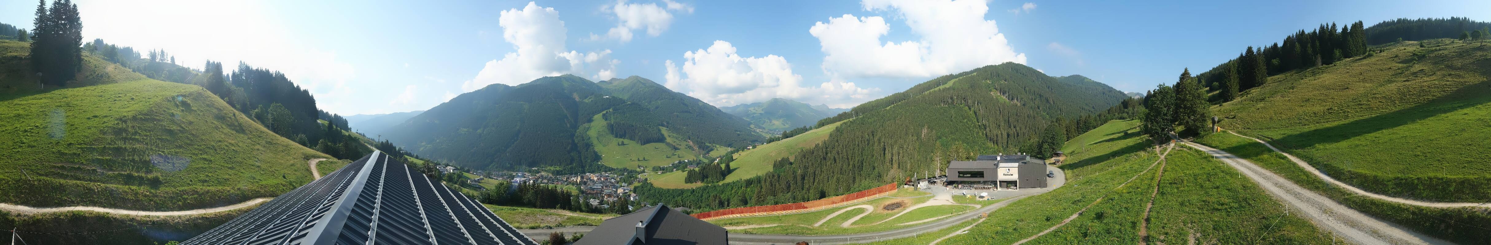 Archiv Foto Webcam Saalbach - Blick von der Maisalm