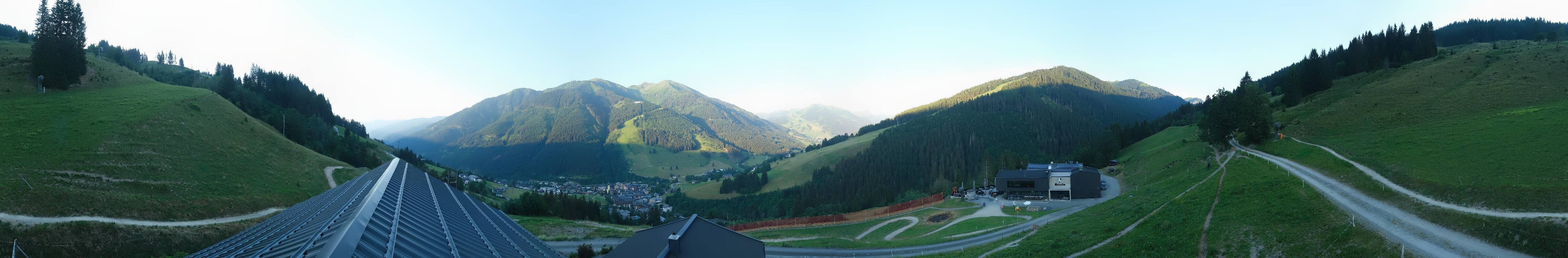 Archiv Foto Webcam Saalbach - Blick von der Maisalm