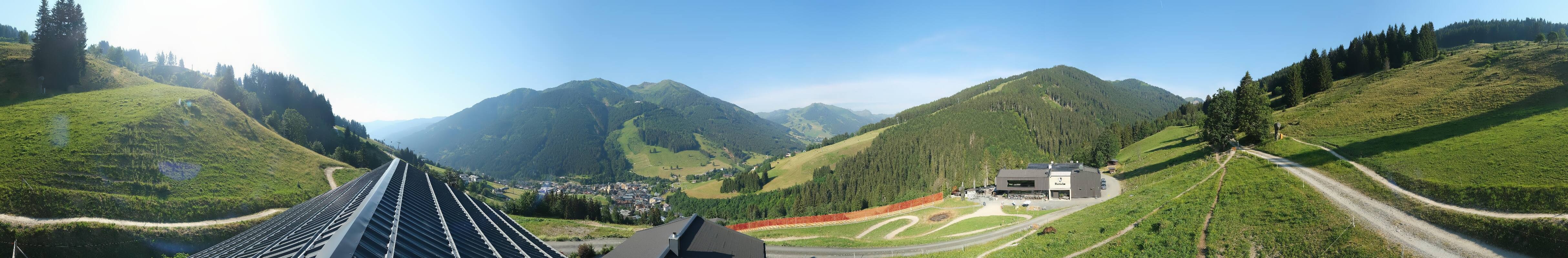 Archiv Foto Webcam Saalbach - Blick von der Maisalm