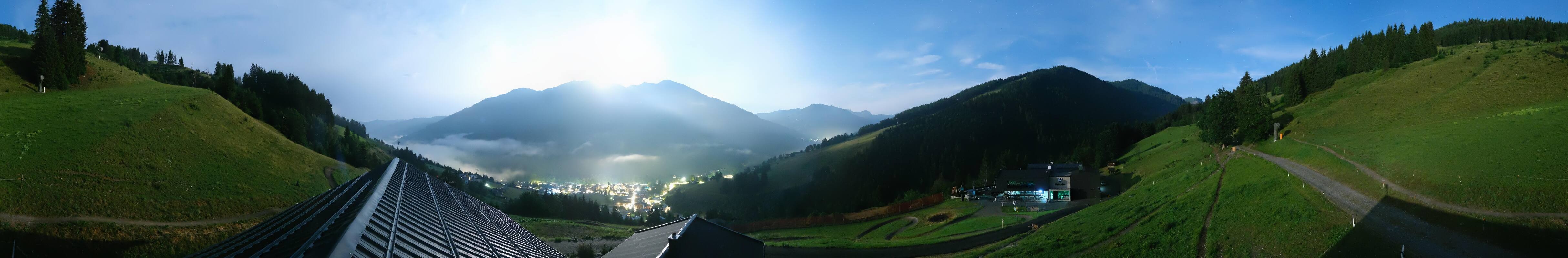 Archiv Foto Webcam Saalbach - Blick von der Maisalm