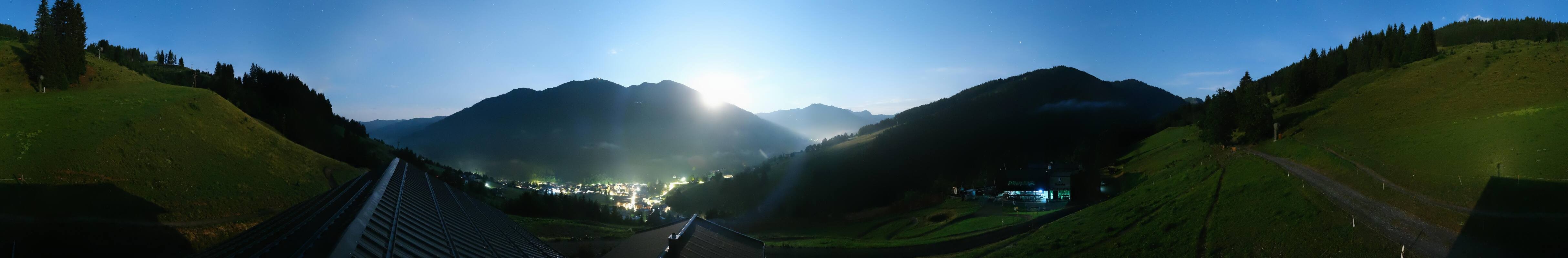 Archiv Foto Webcam Saalbach - Blick von der Maisalm